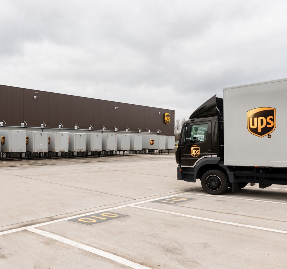 UPS corta suas previsões de receita e margem para o ano inteiro — Foto: Divulgação/UPS