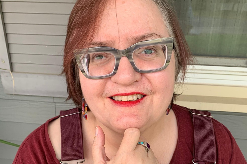 'Estava totalmente sozinha', recorda Patricia Lane — Foto: BBC News fonte