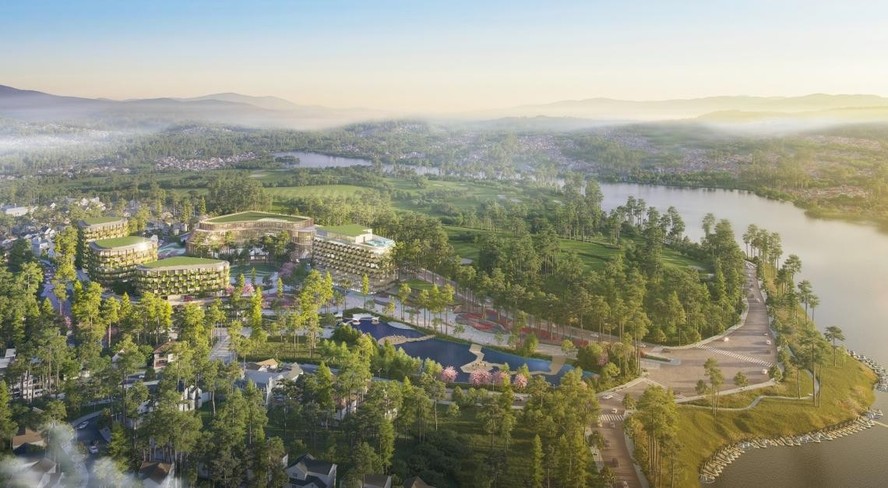 Imagem do projeto imobiliário Da Lat Haus, no Vietnã